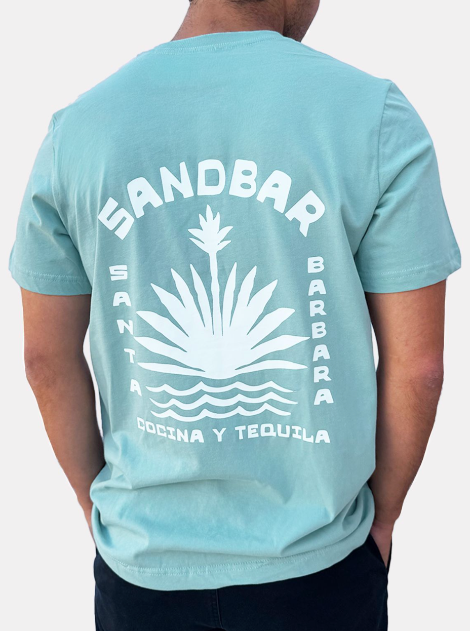 Agave T-Shirt - Santa Barbara - Dusty Blue